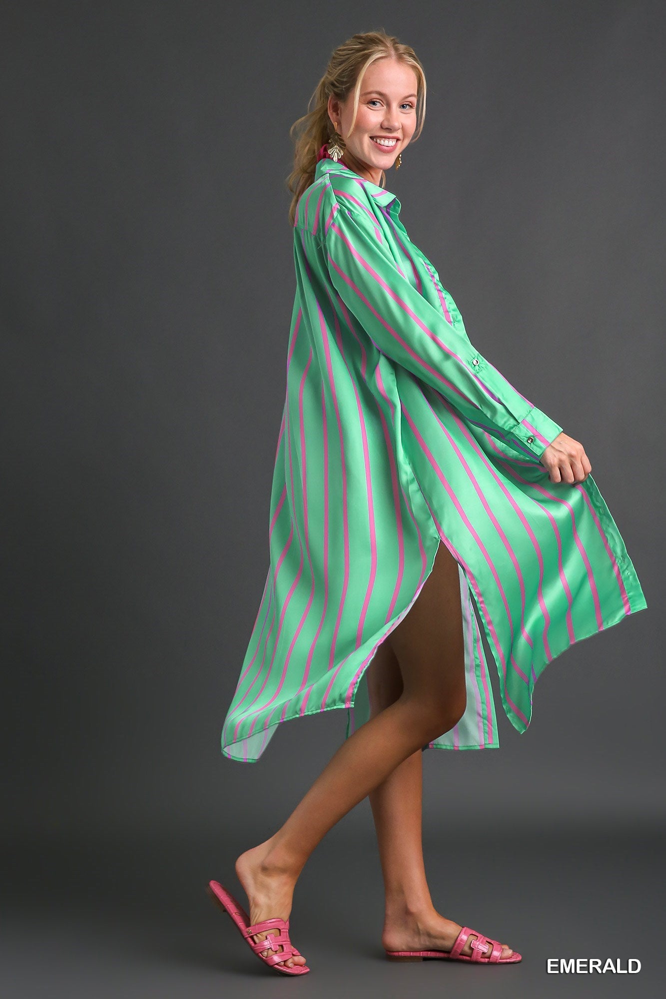 The Poppy Satin Dress