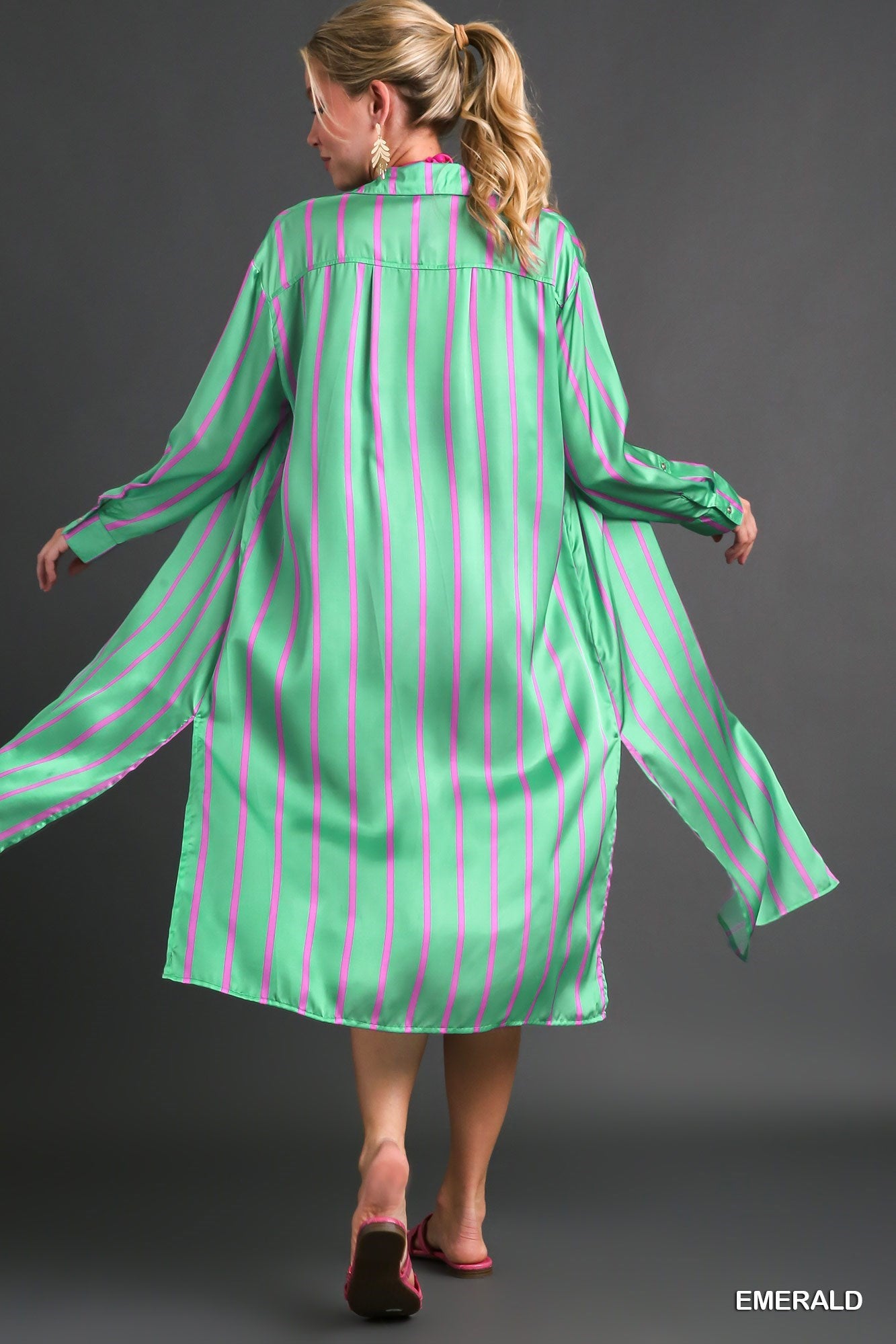 The Poppy Satin Dress