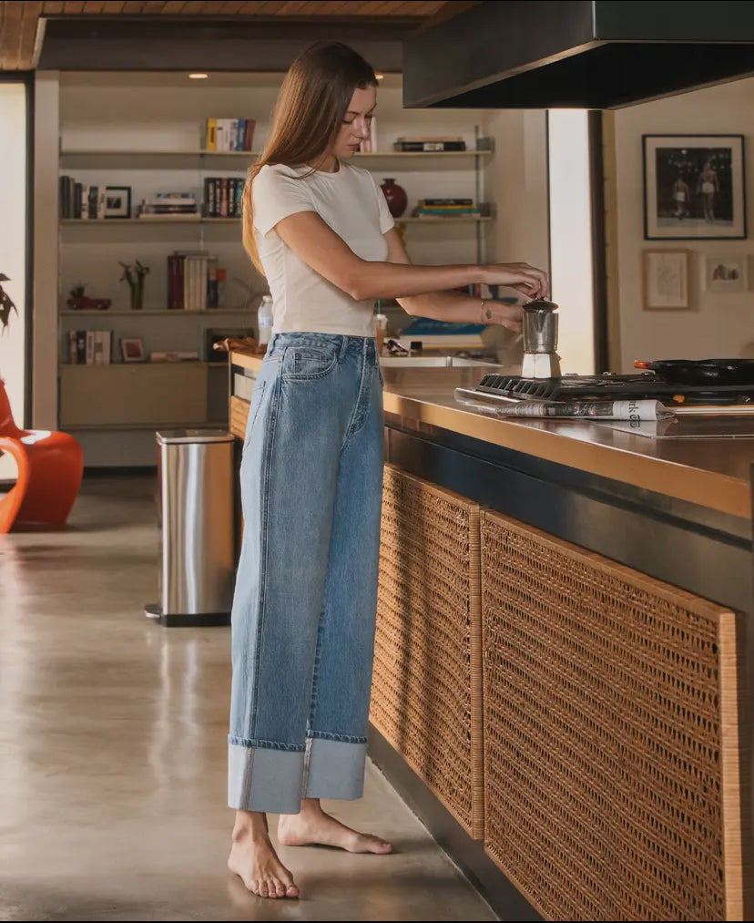The Gabby Cropped Denim