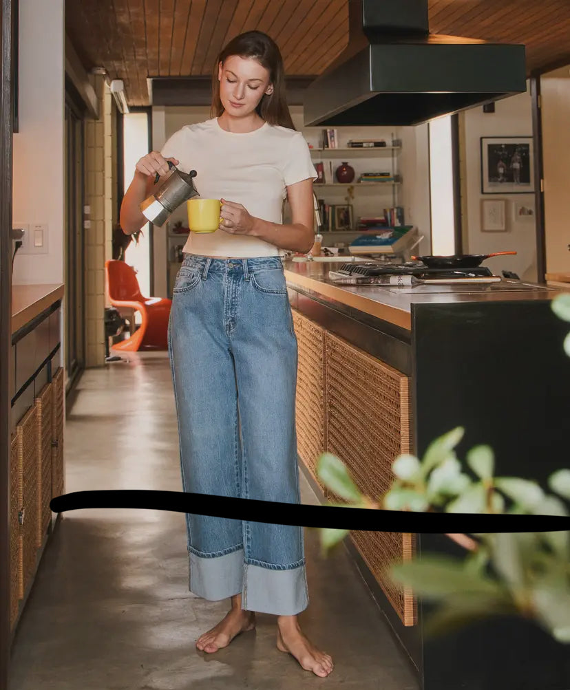 The Gabby Cropped Denim