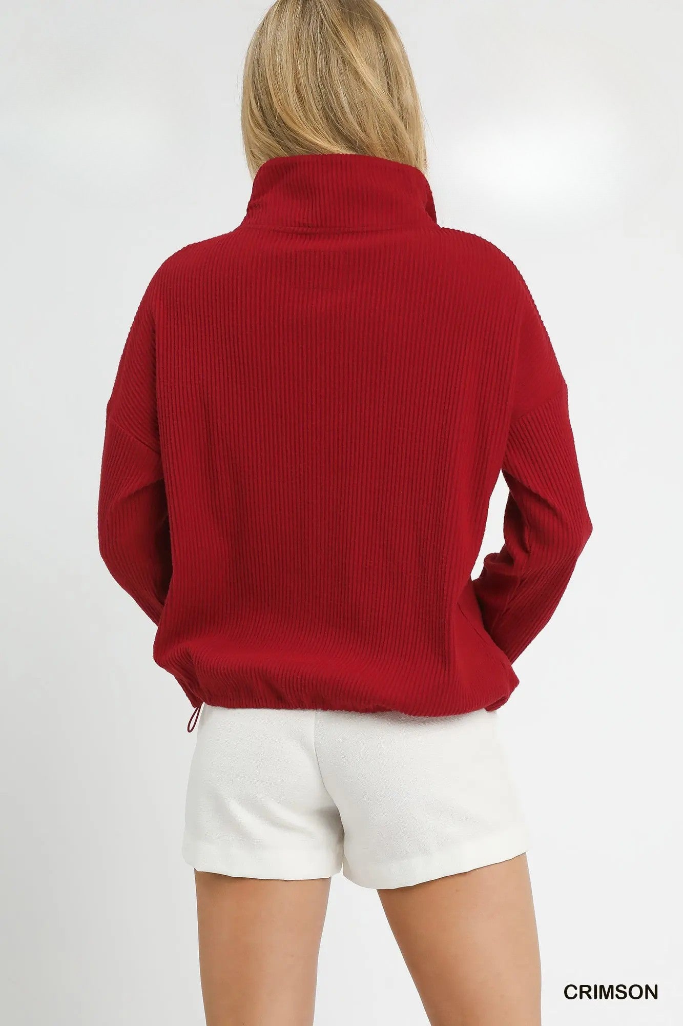 The Mina Ribbed Pullover