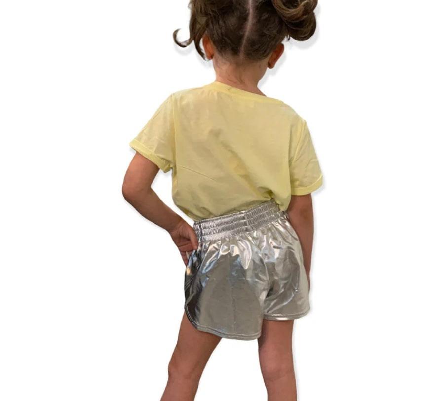 The Brittany Metallic Short- Little Sister