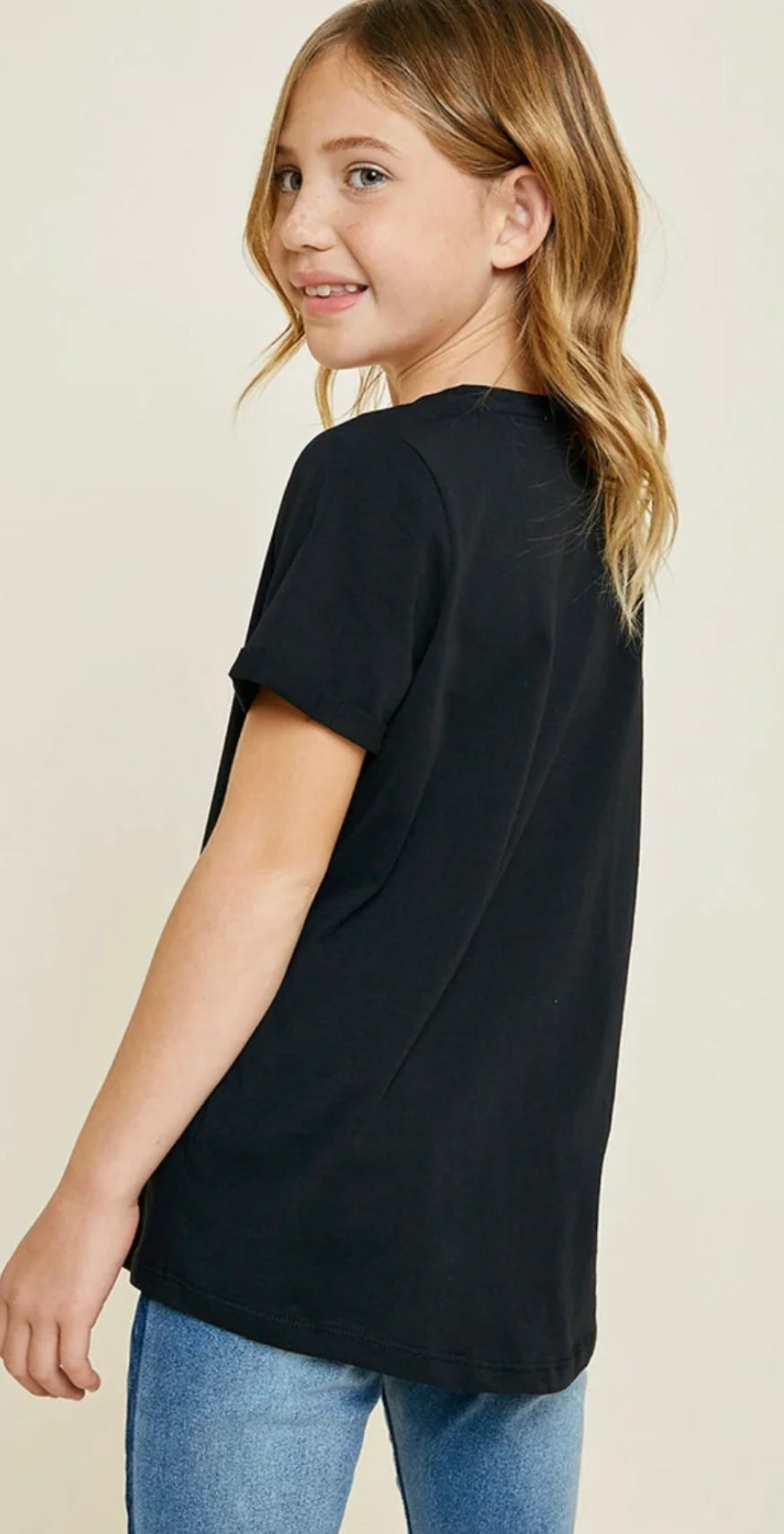 The Lily Cris Cross Tee-Little Sister