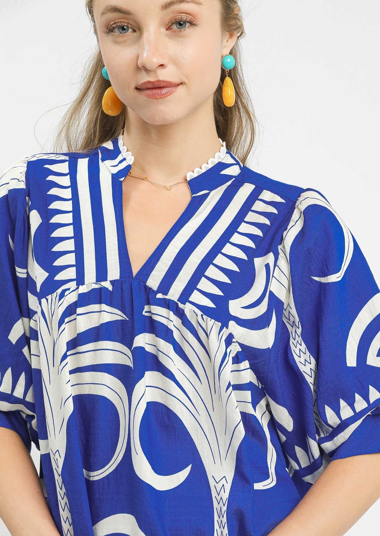 The Margret Printed Top