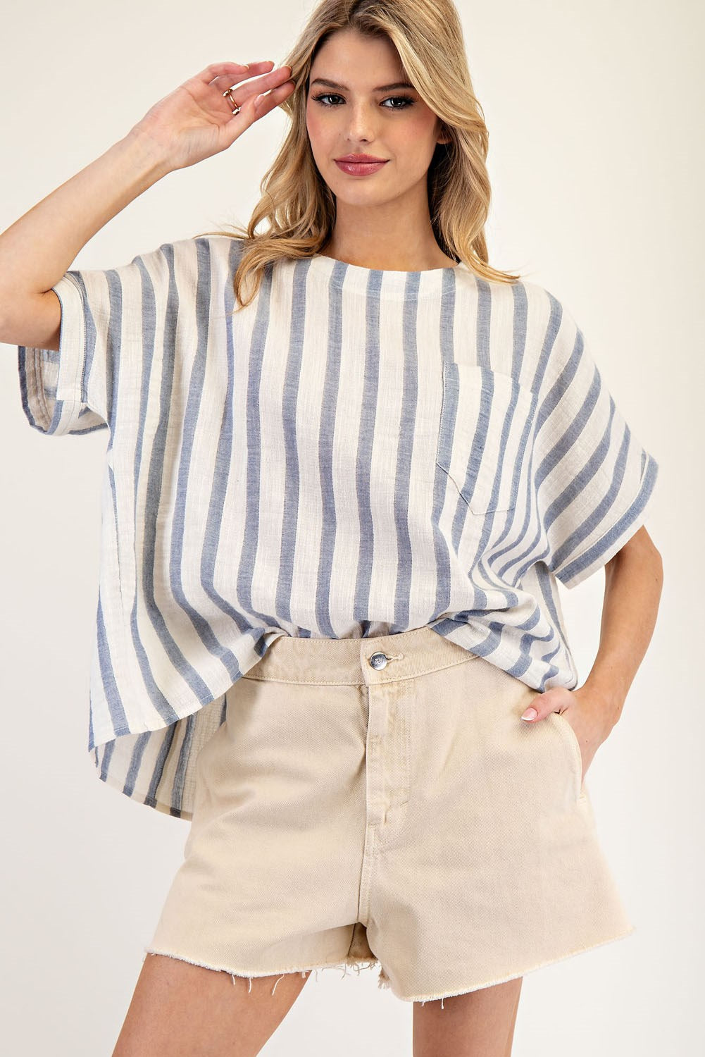 The Sydney Linen Top