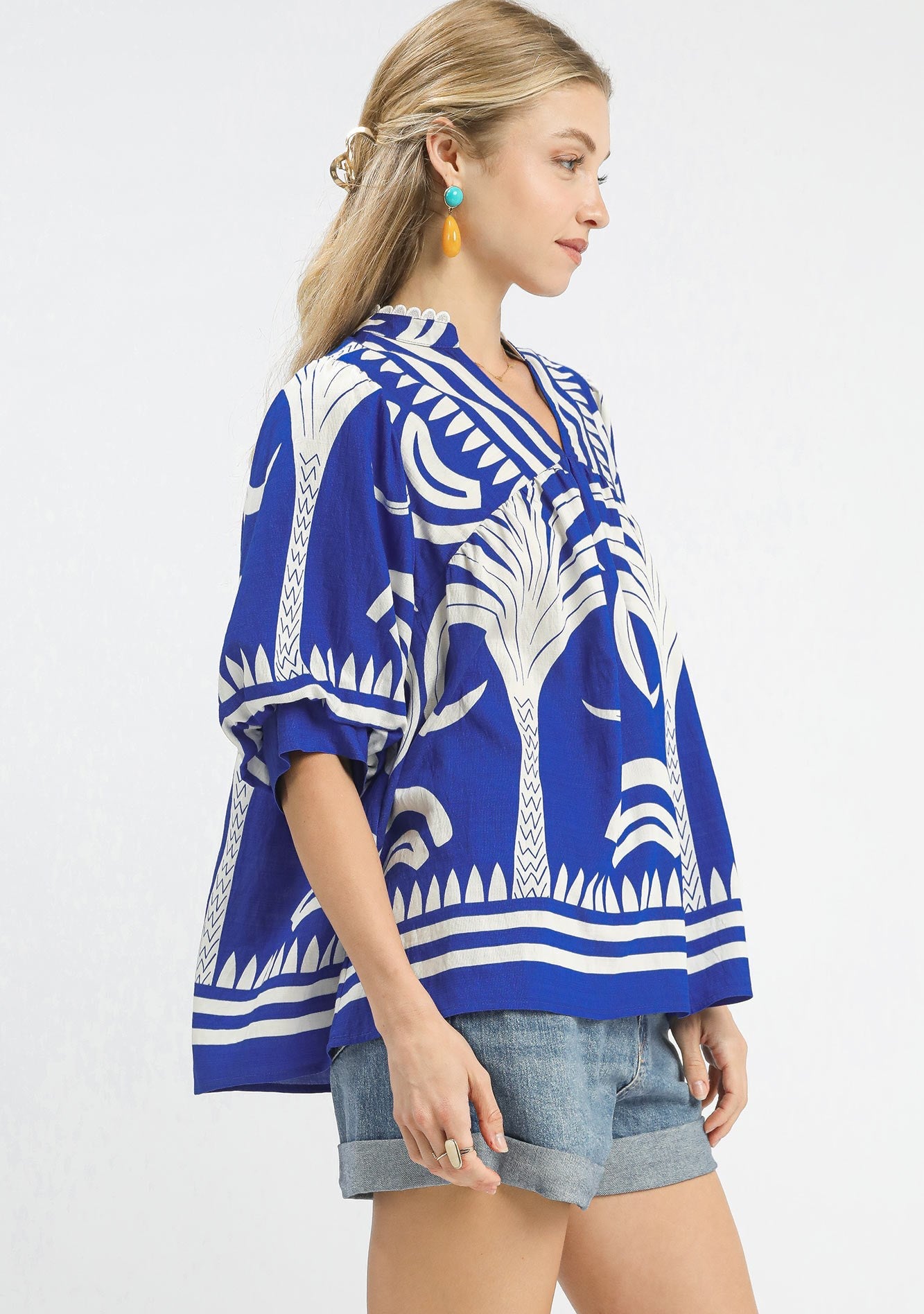 The Margret Printed Top