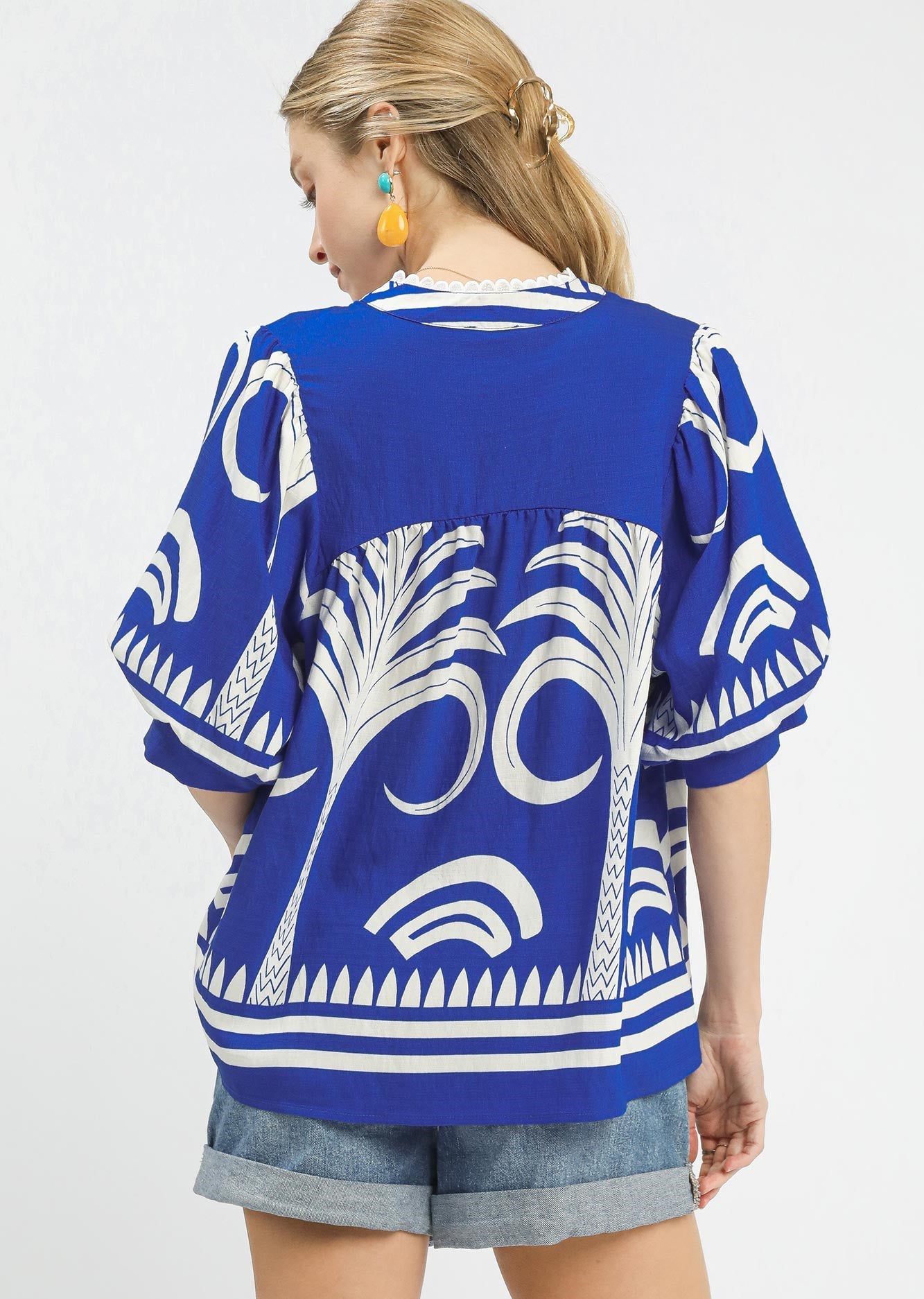 The Margret Printed Top