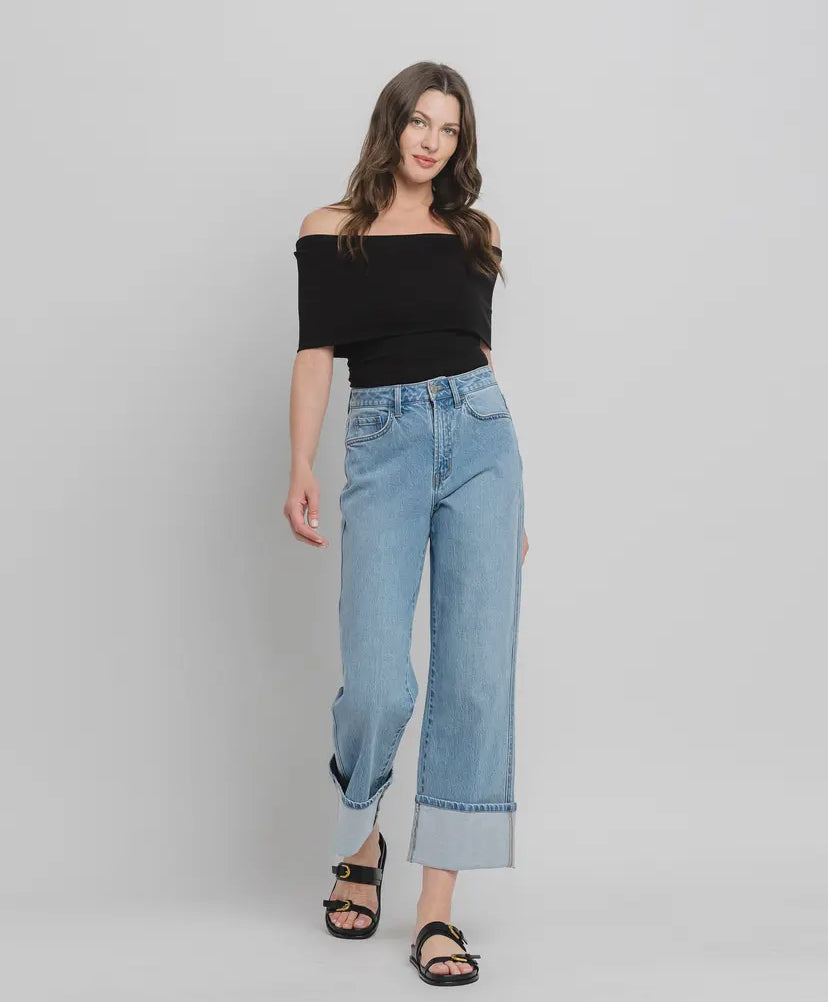 The Gabby Cropped Denim