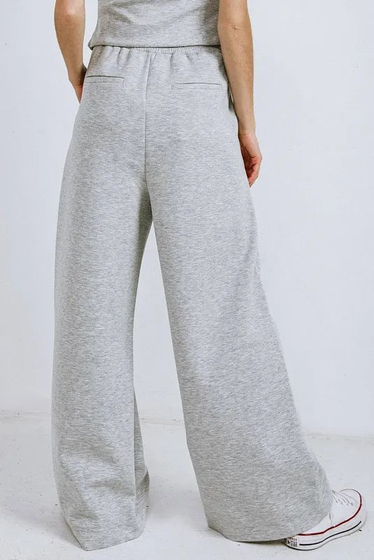 The Rowan Wide Leg Knit Pant