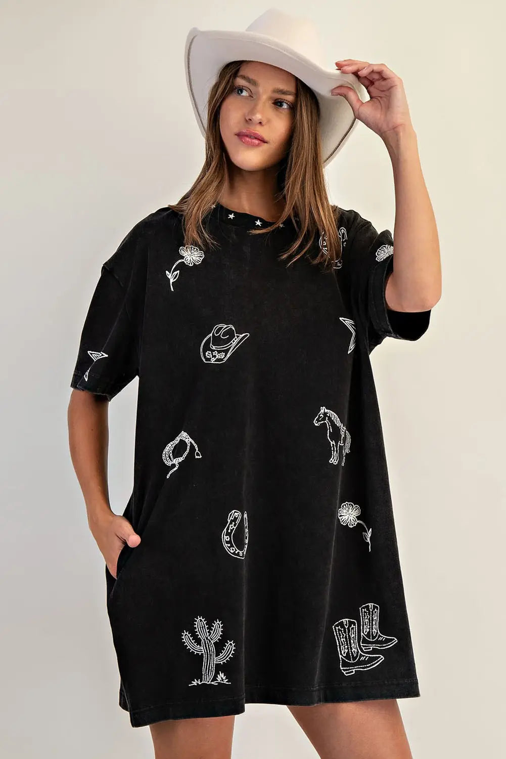 The Shiloh Western Print Dress