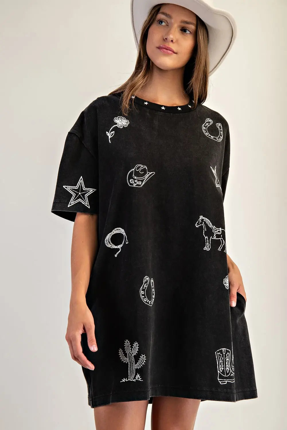 The Shiloh Western Print Dress