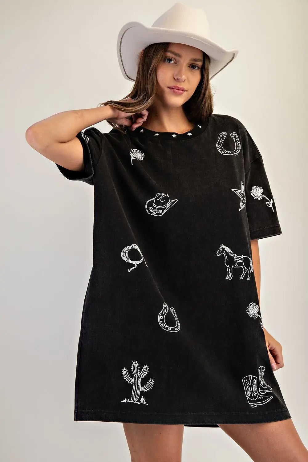 The Shiloh Western Print Dress