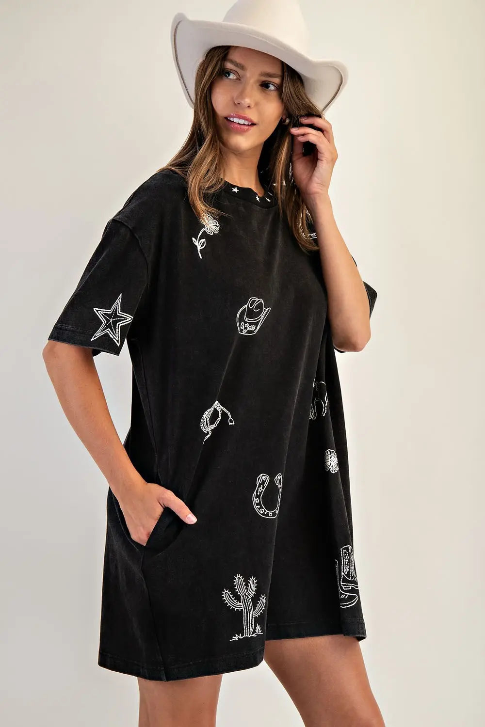 The Shiloh Western Print Dress