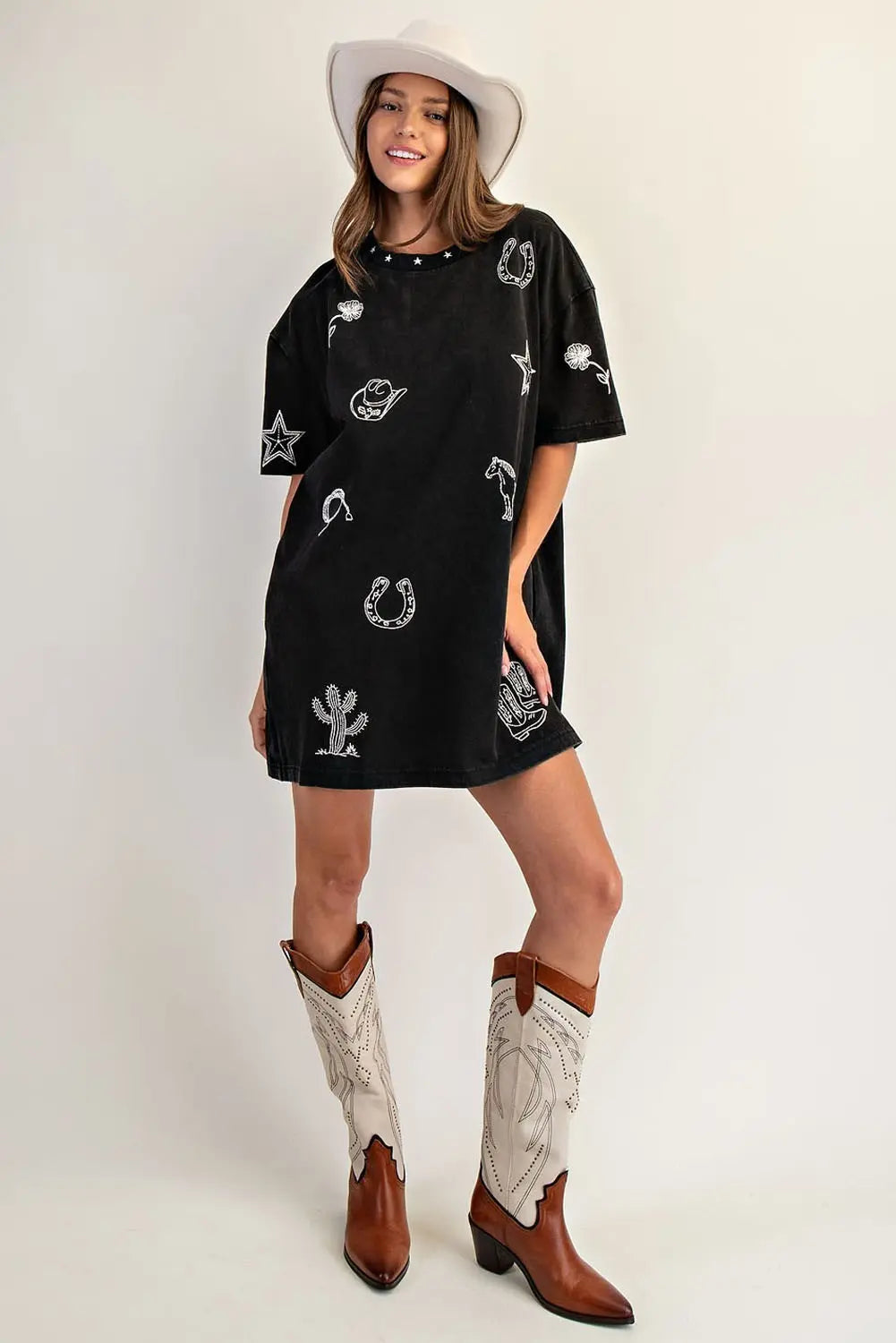 The Shiloh Western Print Dress