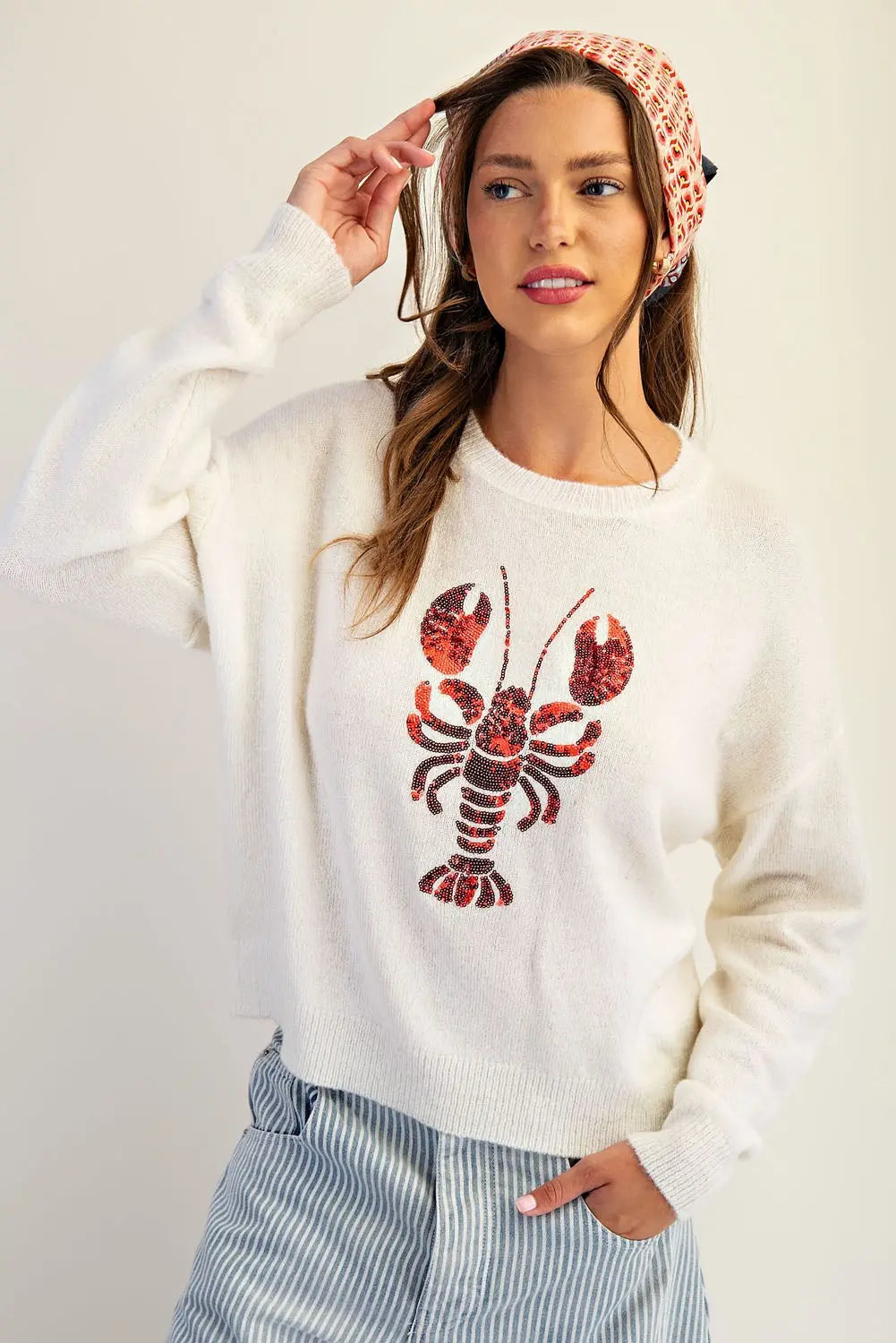 The Elenor Lobster Sweater