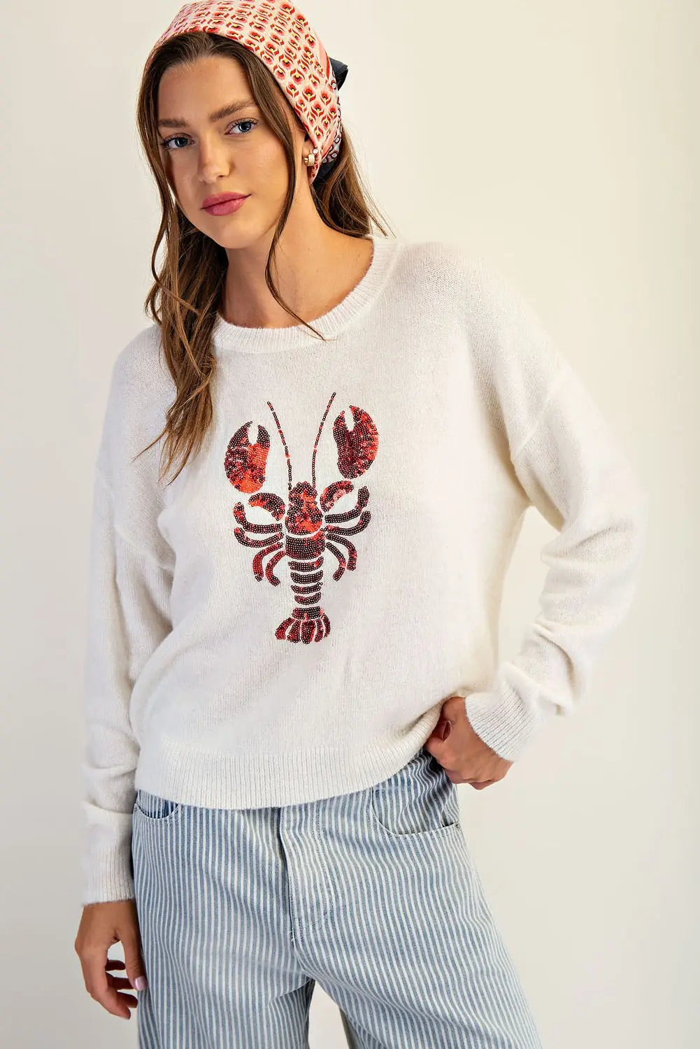The Elenor Lobster Sweater