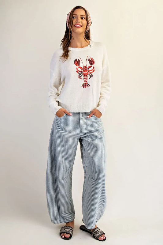 The Elenor Lobster Sweater