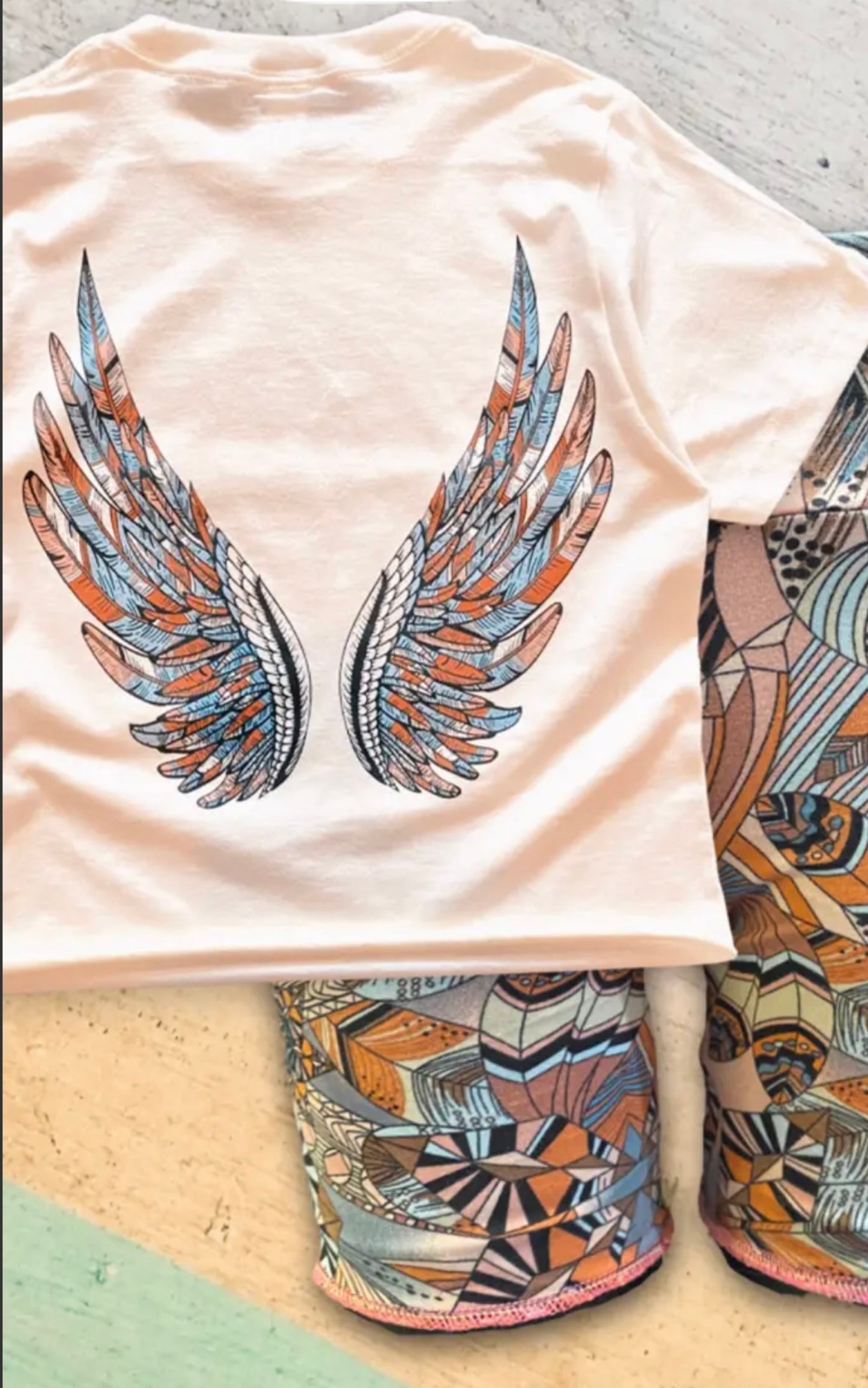 The Fiona Boho Tee- Little Sister