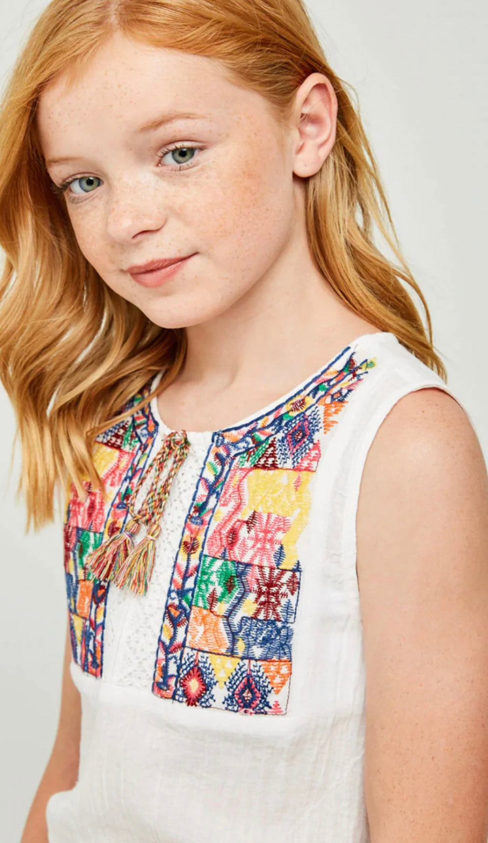 The Jules Embroidered Top- Little Sister